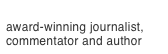 Madonna King
award-winning journalist, commentator and author